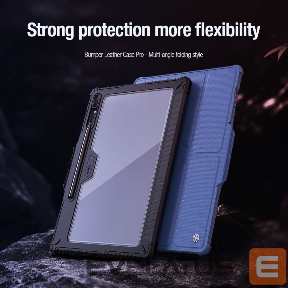 Tagakaaned Nillkin Nillkin Bumper Leather Case Pro case for Samsung Galaxy Tab S9+ - black