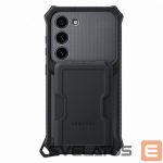 Muu Samsung  [RETURNED ITEM] Samsung Rugged Gadget Case for Samsung Galaxy S23 Rugged Cover Ring Holder Stand gray (EF-RS911CBEGWW)