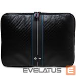 Muu telefoni lisavarustus BMW  BMW Carbon & Blue Stripe sleeve for a 14" laptop - black 