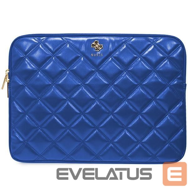Muu telefoni lisavarustus Guess Guess 4G Quilted case for a 14" laptop - blue