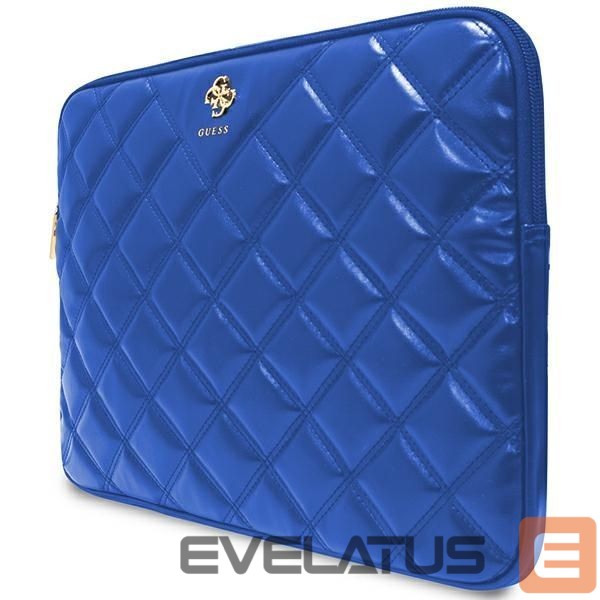 Muu telefoni lisavarustus Guess Guess 4G Quilted case for a 14" laptop - blue