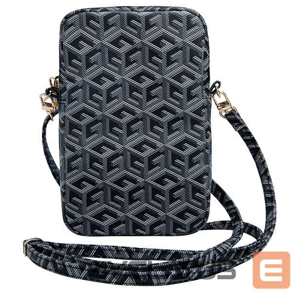 Muu telefoni lisavarustus Guess Guess Zip GCube Bottom Stripe phone bag - black