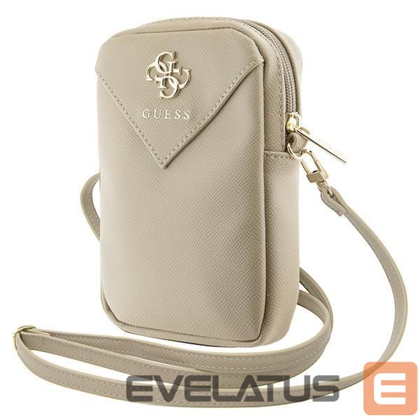 Muu telefoni lisavarustus Guess Guess Zip Triangle 4G phone bag - gold