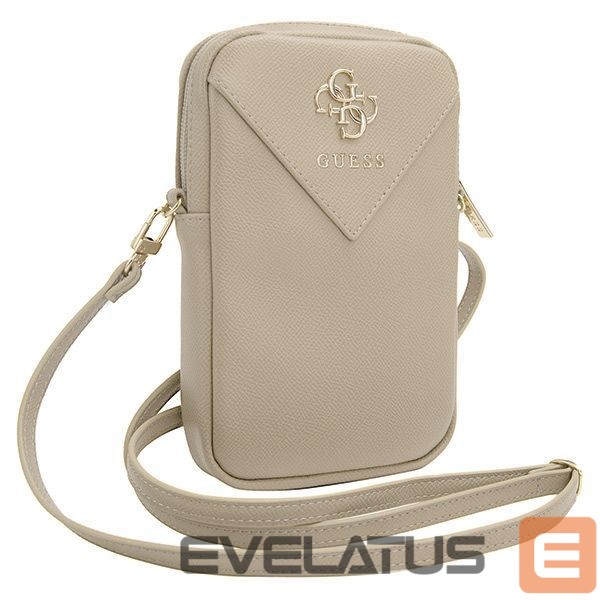 Muu telefoni lisavarustus Guess Guess Zip Triangle 4G phone bag - gold