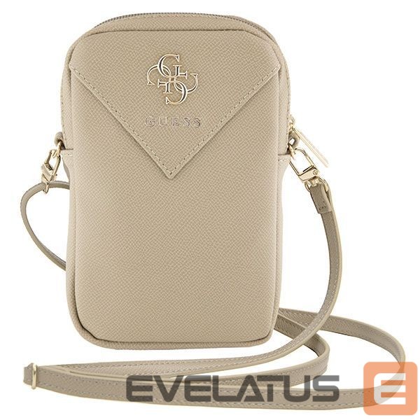 Muu telefoni lisavarustus Guess Guess Zip Triangle 4G phone bag - gold