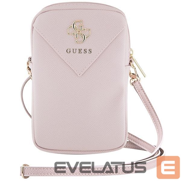 Muu telefoni lisavarustus Guess Guess Zip Triangle 4G bag - pink