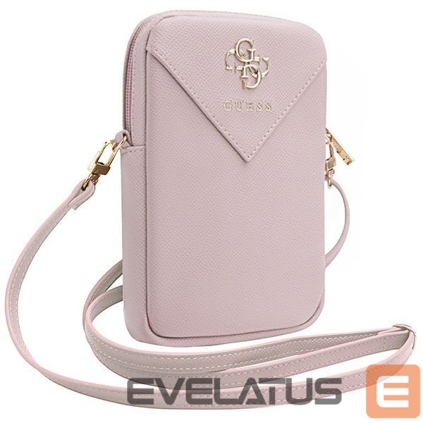 Muu telefoni lisavarustus Guess Guess Zip Triangle 4G bag - pink