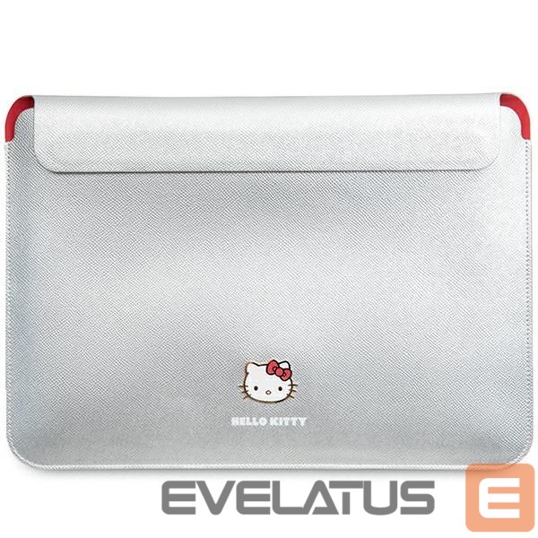 Muu telefoni lisavarustus Hello Kitty Hello Kitty PU Metal Logo case for a 14" laptop - silver