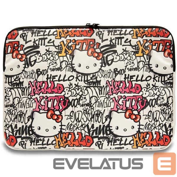 Muu telefoni lisavarustus Hello Kitty Hello Kitty PU Metal Logo case for a 14" laptop - beige