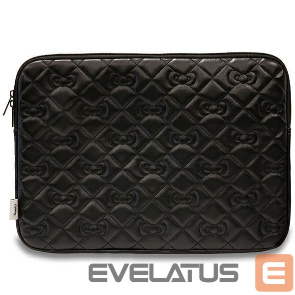 Muu telefoni lisavarustus Hello Kitty Hello Kitty Zip PU Quilted Bows case for a 14" laptop - black