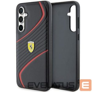Muu telefoni lisavarustus Ferrari  Ferrari Twist Metal Logo case for Samsung Galaxy S23 FE - black