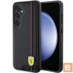 Muu telefoni lisavarustus Ferrari  Ferrari Carbon Printed Line case for Samsung Galaxy S24+ - black