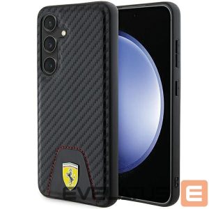 Muu telefoni lisavarustus Ferrari  Ferrari Carbon Stitched Bottom case for Samsung Galaxy S24 - black