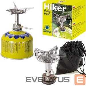 Muu telefoni lisavarustus Meva  The lightest tourist stove for gas cartridges (valve or thread) HIKER 70gram 2.4kW 