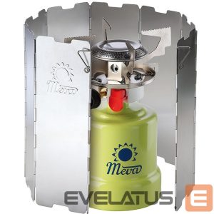 Muu telefoni lisavarustus Meva  Wind shield for a camping stove burner - silver 