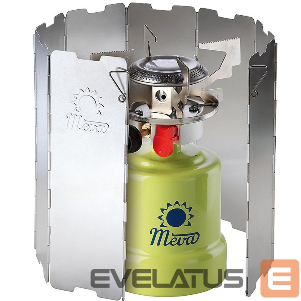 Muu telefoni lisavarustus Meva Wind shield for a camping stove burner - silver