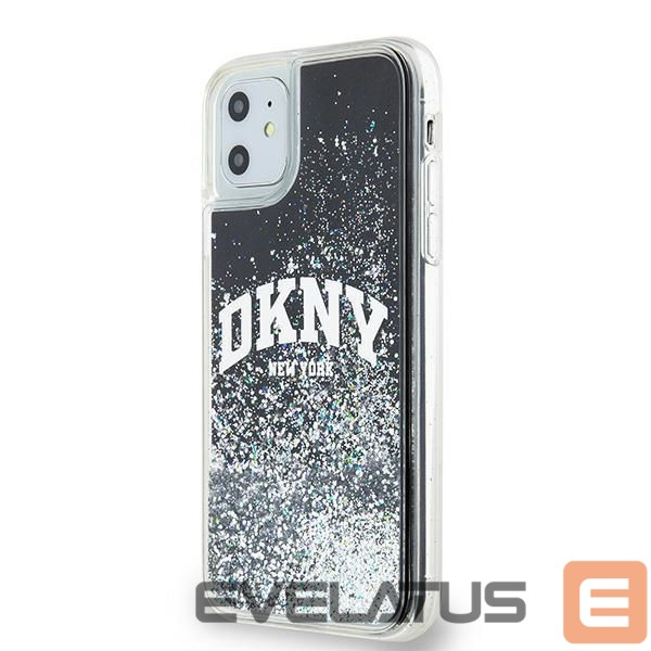 Tagakaaned DKNY DKNY Liquid Glitter Big Logo case for iPhone 11 / Xr - black