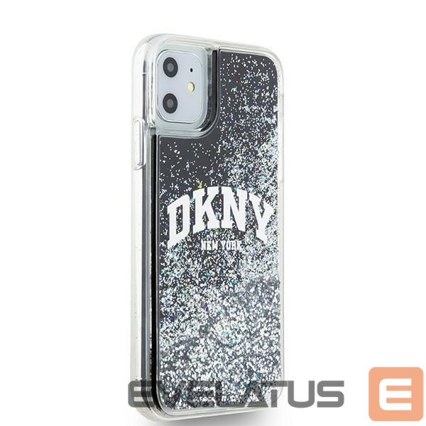 Tagakaaned DKNY DKNY Liquid Glitter Big Logo case for iPhone 11 / Xr - black