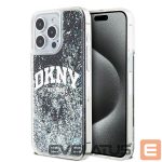 Tagakaaned DKNY  DKNY Liquid Glitter Big Logo iPhone 14 Pro Max Case - Black 