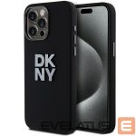 Tagakaaned DKNY  DKNY Liquid Silicone Metal Logo iPhone 15 Pro Case - Black 