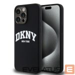 Tagakaaned DKNY  DKNY Liquid Silicone White Printed Logo MagSafe iPhone 14 Pro Max Case - Black 
