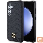 Muu telefoni lisavarustus DKNY  DKNY Leather Pattern Metal Logo MagSafe case for Samsung Galaxy S24 - black 
