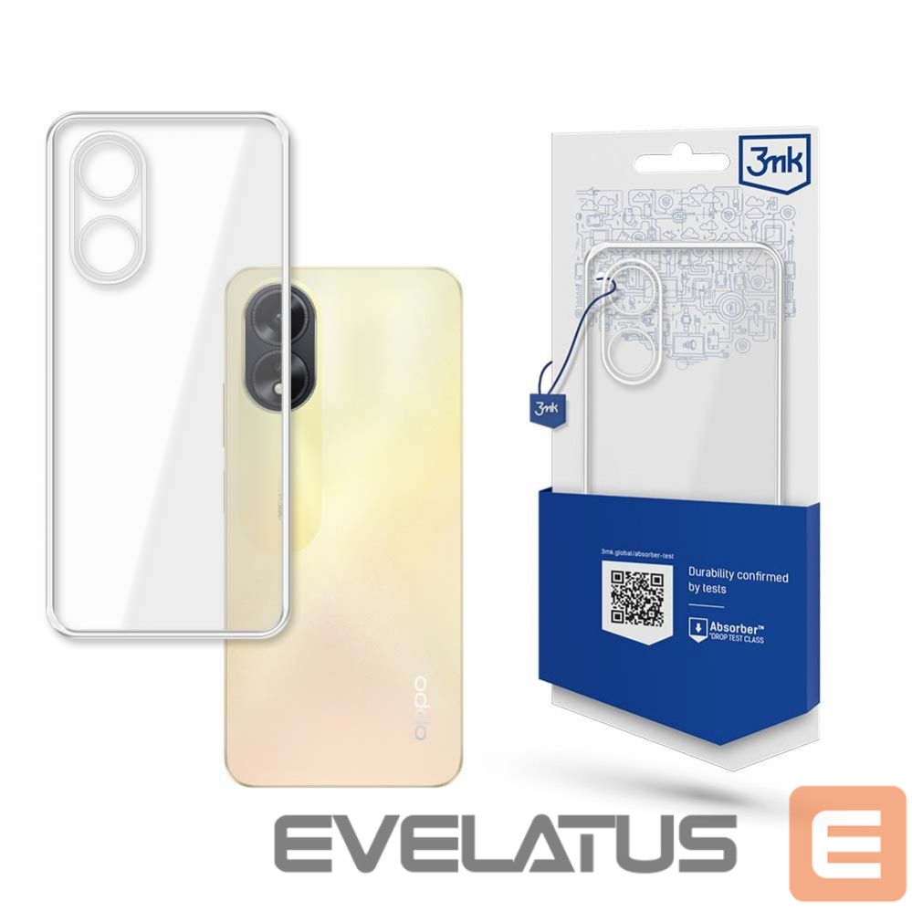 Muu telefoni lisavarustus 3MK 3mk Clear Case for Oppo A38 - transparent