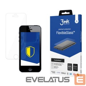 Muu telefoni lisavarustus 3MK  3mk FlexibleGlass  hybrid glass for iPhone SE 