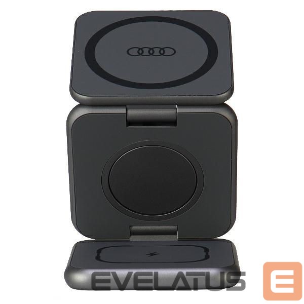 Muu telefoni lisavarustus Audi Audi Big Logo foldable inductive charger 3in1 0 - gray