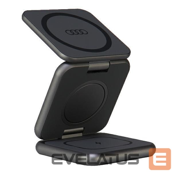 Muu telefoni lisavarustus Audi Audi Big Logo foldable inductive charger 3in1 0 - gray