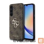 Muu telefoni lisavarustus Guess  Guess 4G Big Metal Logo case for Samsung Galaxy A35 - brown 
