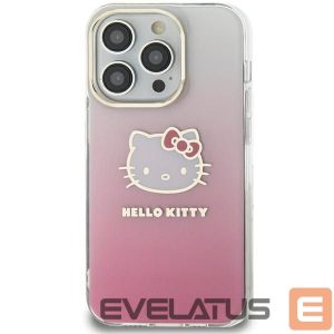 Muu telefoni lisavarustus Hello Kitty  Hello Kitty IML Gradient Electrop Kitty Head case for Samsung Galaxy A55 - pink 