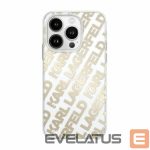 Muu telefoni lisavarustus Karl Lagerfeld  Karl Lagerfeld IML Fullover Logo case for iPhone 15 / 14 / 13 - gold 