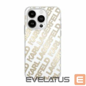 Muu telefoni lisavarustus Karl Lagerfeld  Karl Lagerfeld IML Fullover Logo case for iPhone 15 / 14 / 13 - gold 