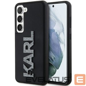 Muu telefoni lisavarustus Karl Lagerfeld  Karl Lagerfeld 3D Rubber Glitter Logo case for Samsung Galaxy S24 - black 
