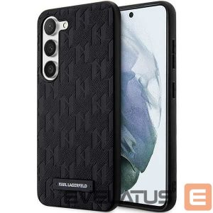 Muu telefoni lisavarustus Karl Lagerfeld  Karl Lagerfeld Saffiano Mono Metal Logo case for Samsung Galaxy S24 - black 
