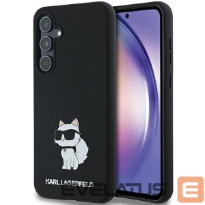 Muu telefoni lisavarustus Karl Lagerfeld  Karl Lagerfeld Silicone Choupette case for Samsung Galaxy A35 - black 