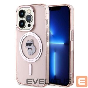 Muu telefoni lisavarustus Karl Lagerfeld  Karl Lagerfeld IML Choupette MagSafe case for iPhone 14 Pro - pink 