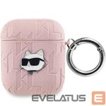 Muu telefoni lisavarustus Karl Lagerfeld  Karl Lagerfeld Monogram Choupette Head case for AirPods 1 / 2 - pink 