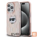 Muu telefoni lisavarustus Karl Lagerfeld  Karl Lagerfeld IML Choupette Head & Monogram case for iPhone 13 Pro / 13 - pink 