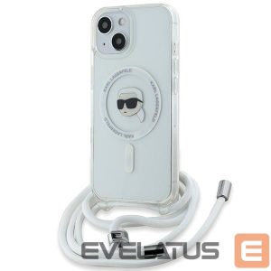 Muu telefoni lisavarustus Karl Lagerfeld  Karl Lagerfeld Crossbody IML Karl Head MagSafe case for iPhone 15 / 14 / 13 - transparent 