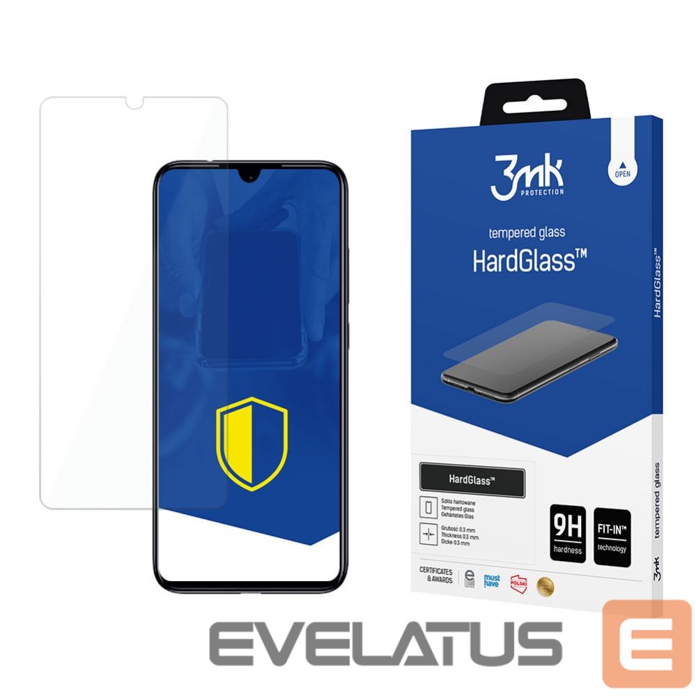 Muu telefoni lisavarustus 3MK 9H 3mk HardGlass glass on Xiaomi Redmi Note 7