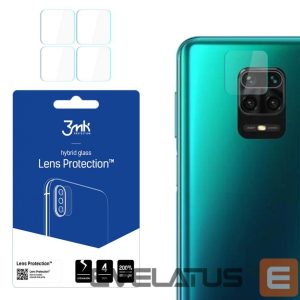 Muu telefoni lisavarustus 3MK  3mk Lens Protection  hybrid camera glass for Xiaomi Redmi Note 9 Pro Max 