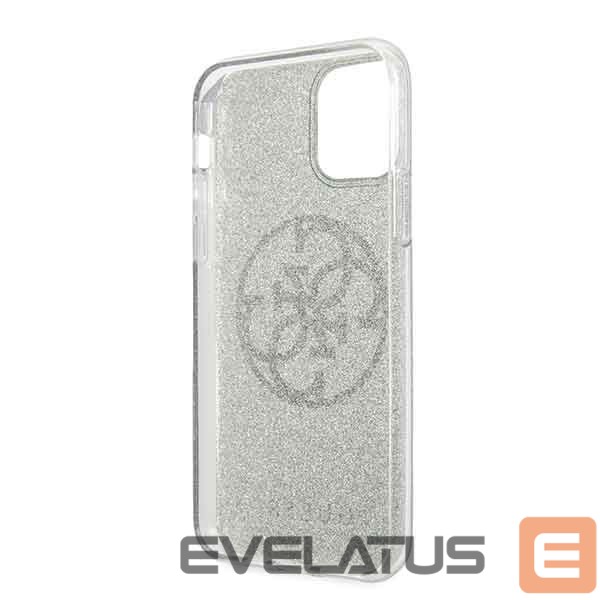 Tagakaaned Guess Guess GUHCN58PCUGLKA iPhone 11 Pro khaki hard case 4G Circle Glitter