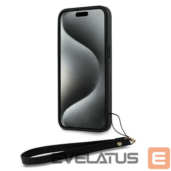 Muu telefoni lisavarustus DKNY DKNY Wrist Strap Stock Logo case for iPhone 14 Pro - black