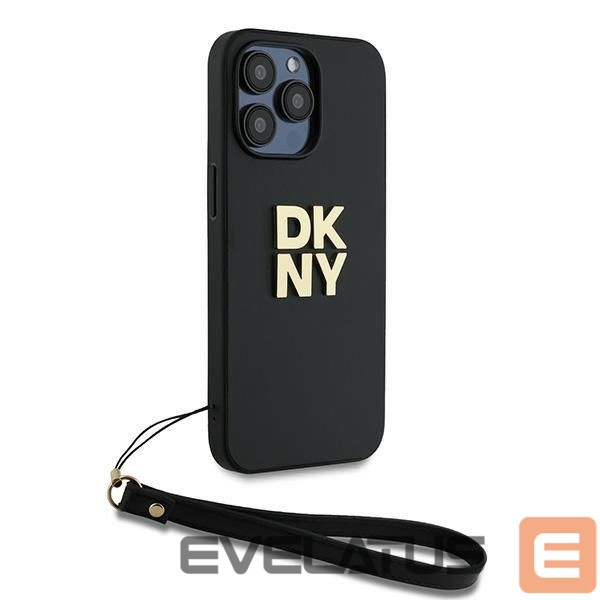 Muu telefoni lisavarustus DKNY DKNY Wrist Strap Stock Logo case for iPhone 14 Pro Max - black