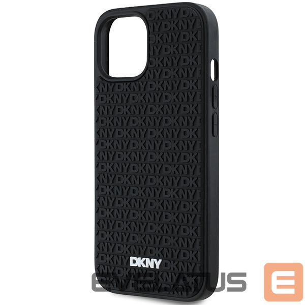 Muu telefoni lisavarustus DKNY DKNY 3D Rubber Repeat Pattern case for iPhone 15/14/13 - black