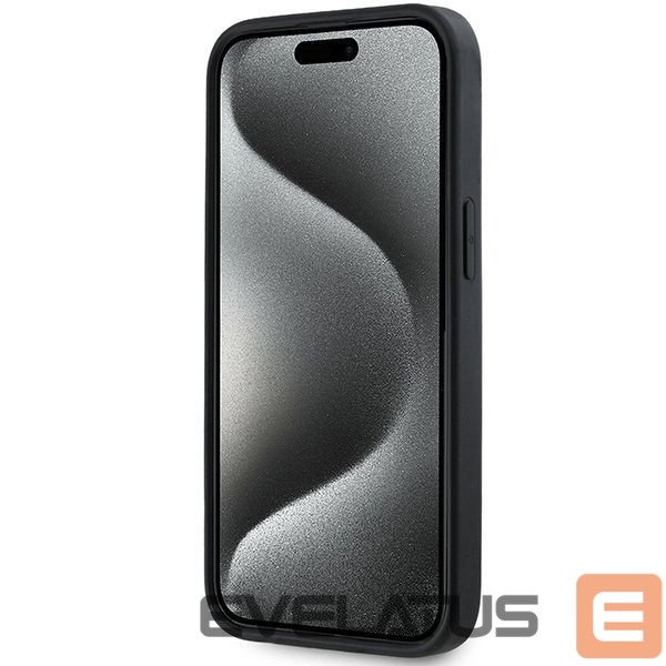 Muu telefoni lisavarustus DKNY DKNY 3D Rubber Repeat Pattern case for iPhone 15/14/13 - black