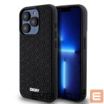 Muu telefoni lisavarustus DKNY  DKNY 3D Rubber Repeat Pattern case for iPhone 15 Pro Max - black 