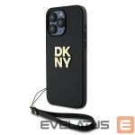 Muu telefoni lisavarustus DKNY  DKNY Wrist Strap Stock Logo case for iPhone 15 Pro Max - black 